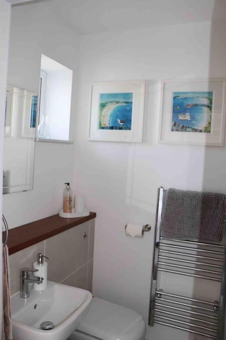 St Agnes Perfect Location, Hot Tub, Sea Views, Gym Lägenhet Exteriör bild